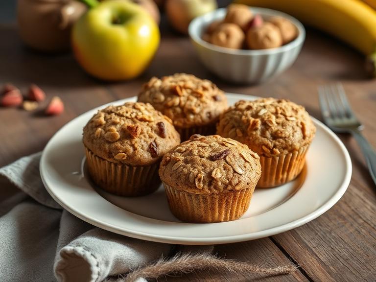 Muffins de manzana