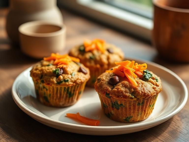Muffins de zanahoria