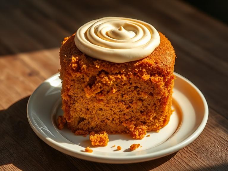 Torta de queso y calabaza