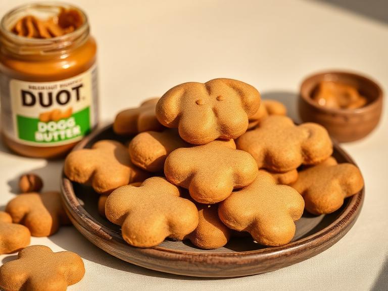Galletas de mantequilla de maní y arandanos