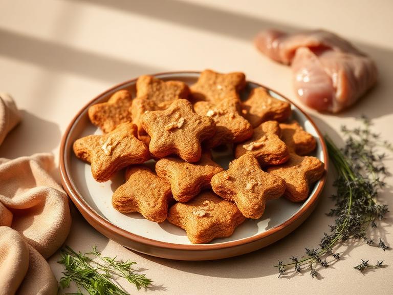 Galletas de higado de pollo