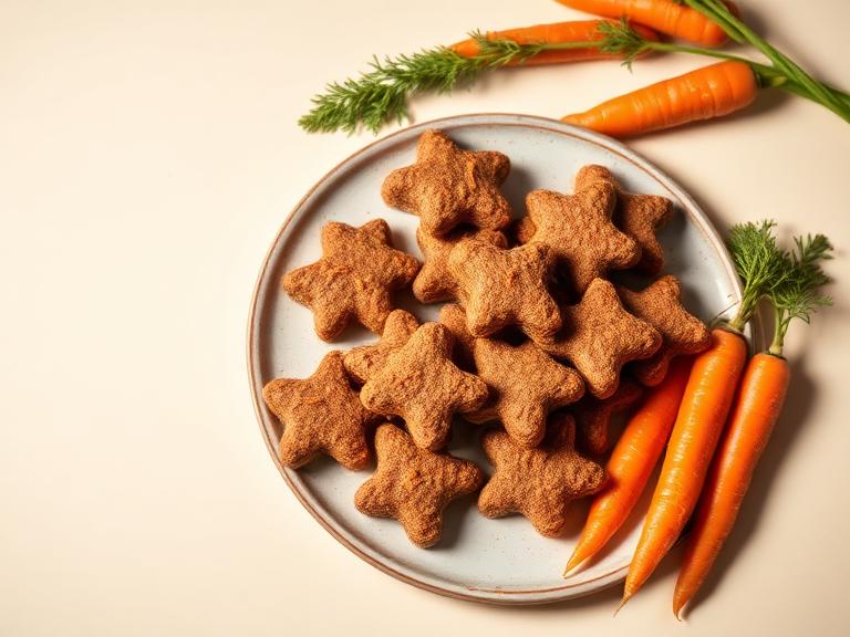 Mini galletas de zanahoria